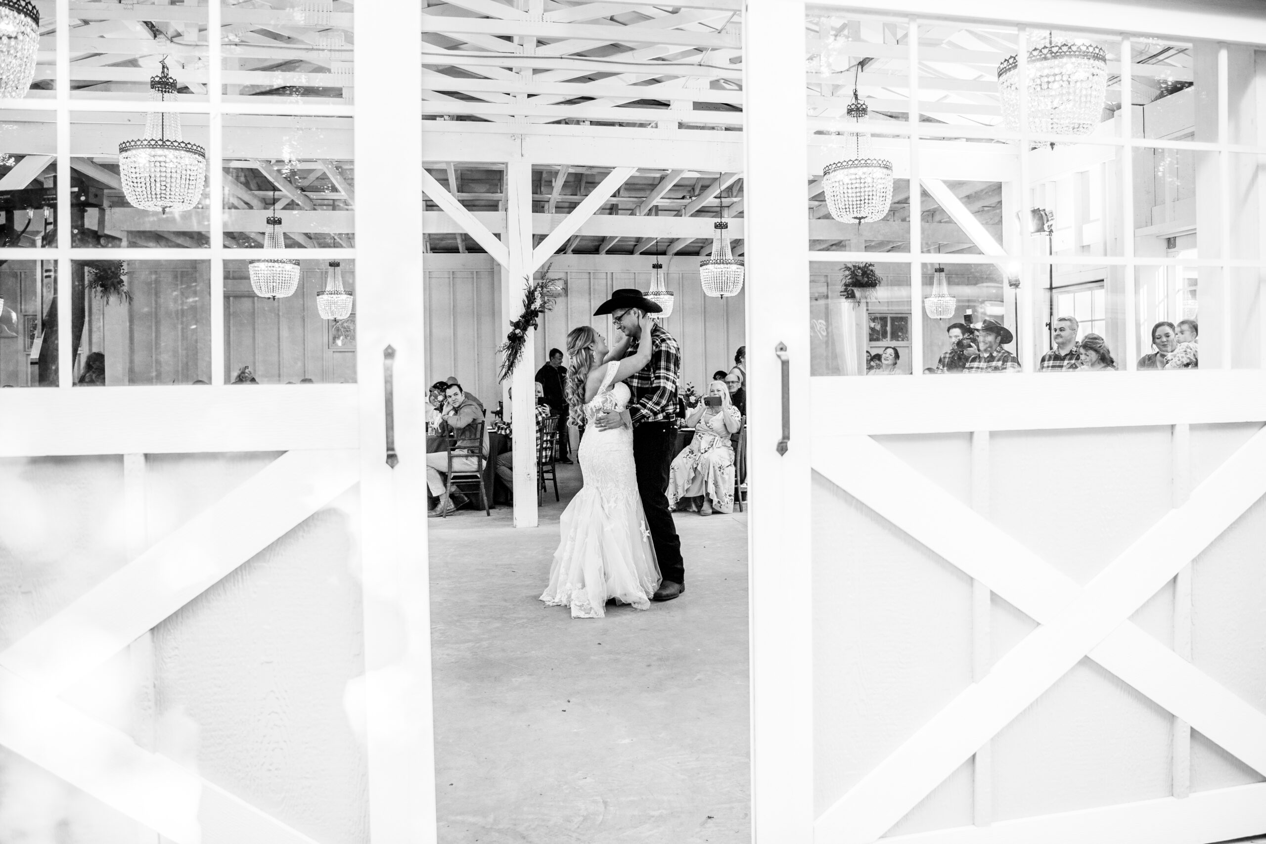 Couple dancing at Loblolly Estate for first dance.